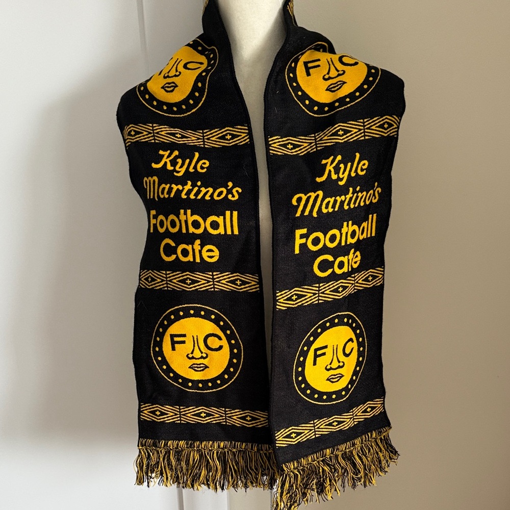 Black and Gold Scarf
